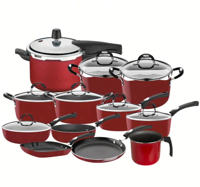 Jogo de 12 Peças de Cozinha com Fundo Triplo