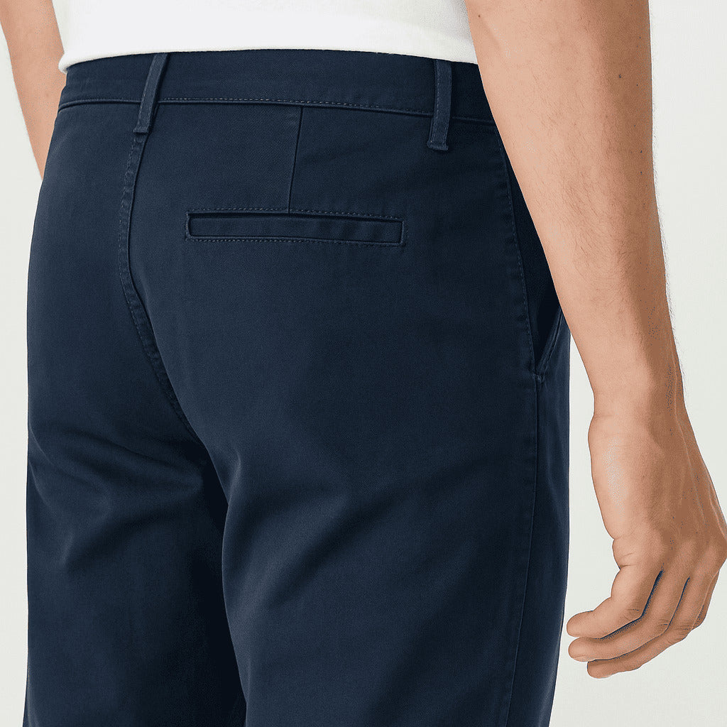 Kit 2 Calças de Sarja com Corte Chino - Santorini